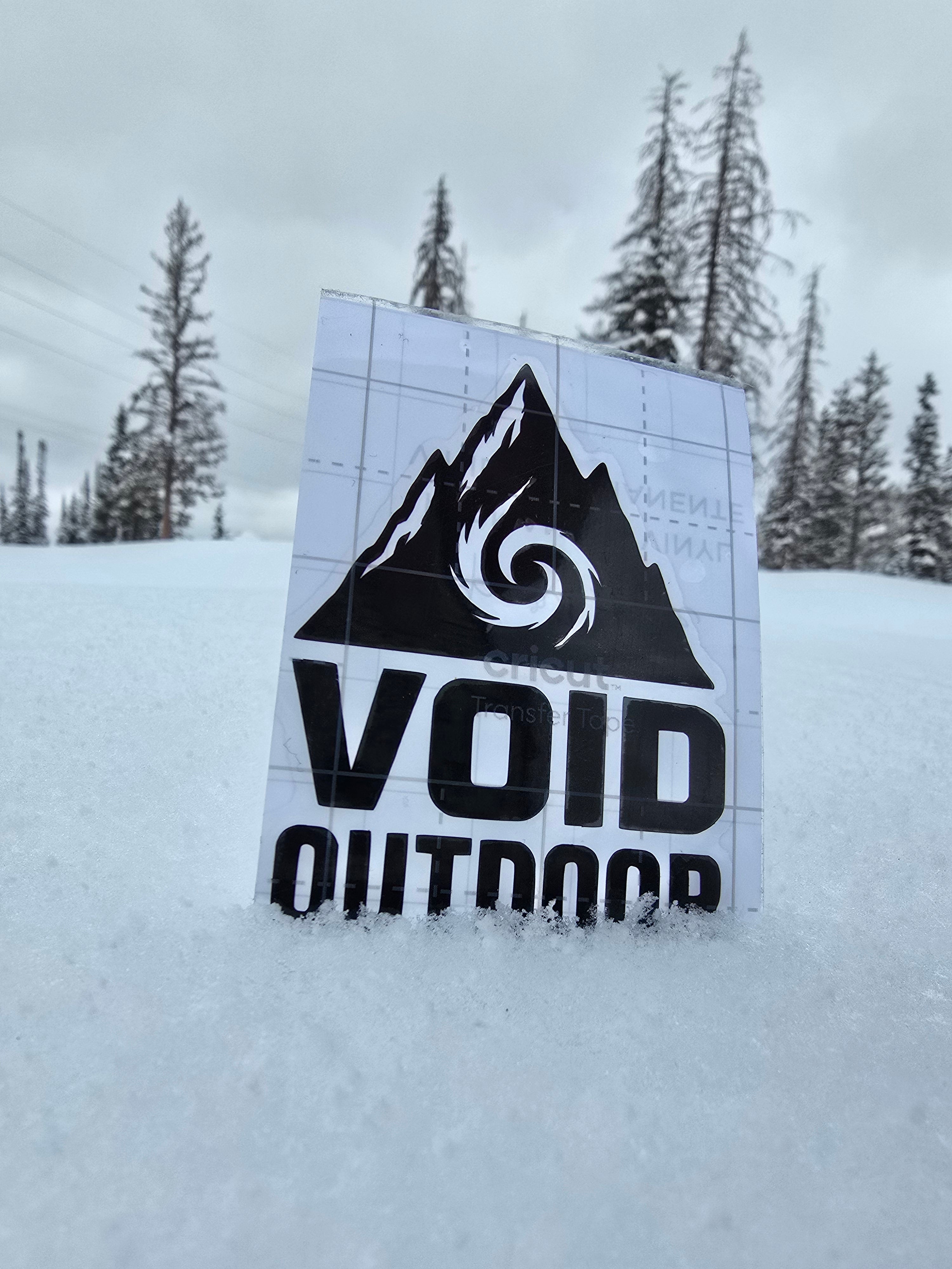 Void Vinyl Sticker – Void Outdoor